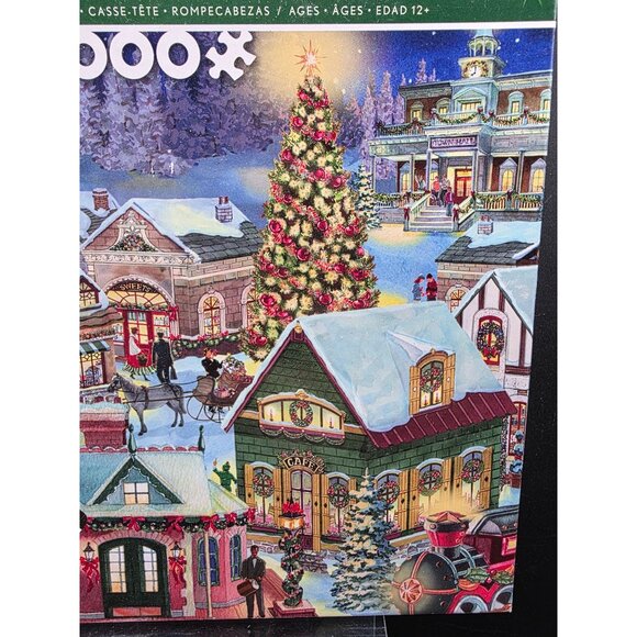 Ceaco Christmas Village 1000 Piece Puzzle With Bonus Poster - Picture 3 of 5